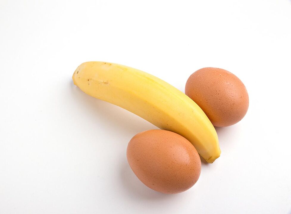 ovos de polo e plátano para aumentar a potencia