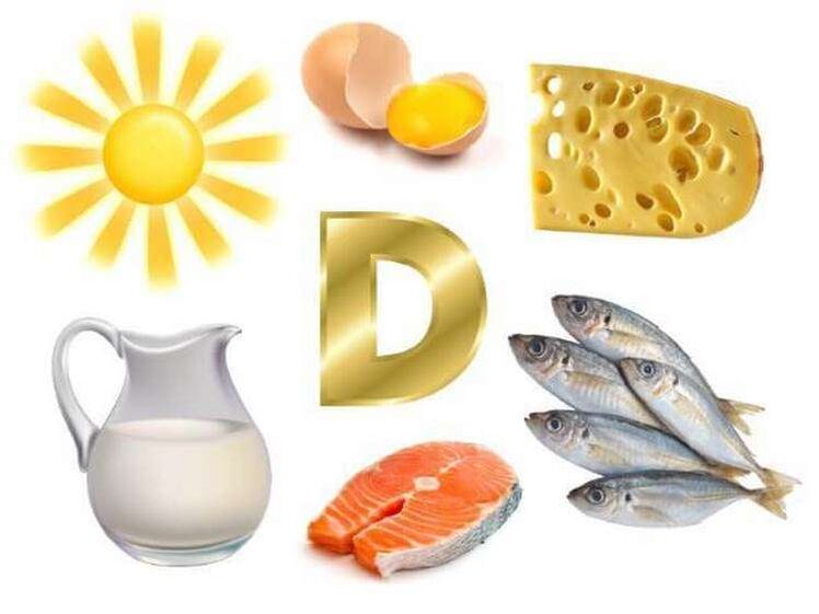 vitamina D en produtos para potencia